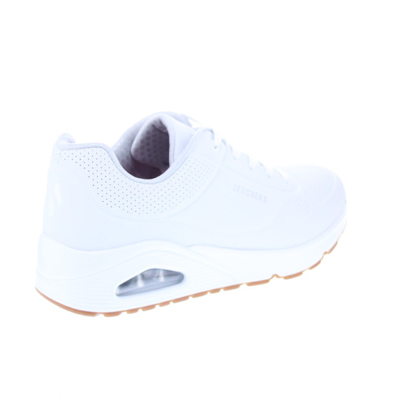 Zapatillas Skechers zapatos Niño modelo Uno Stand Blanco Cordón