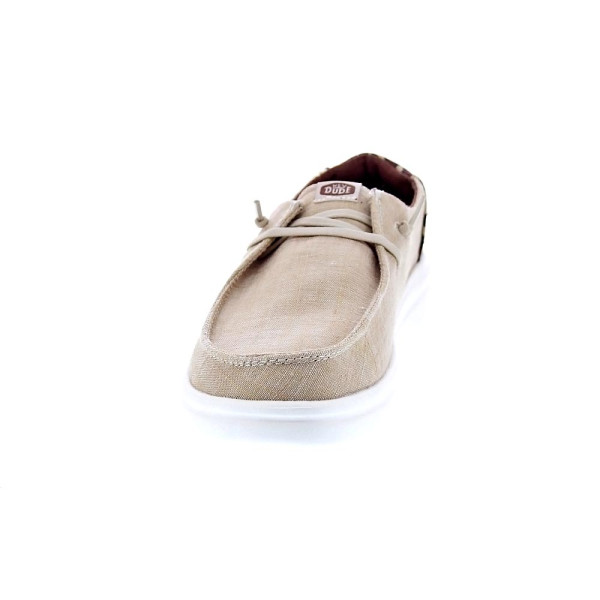 Mocasines Hey Dude zapatos Mujer modelo Wendy Rise animal Beige Elástico