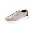 Mocasines Hey Dude zapatos Mujer modelo Wendy Rise animal Beige Elástico