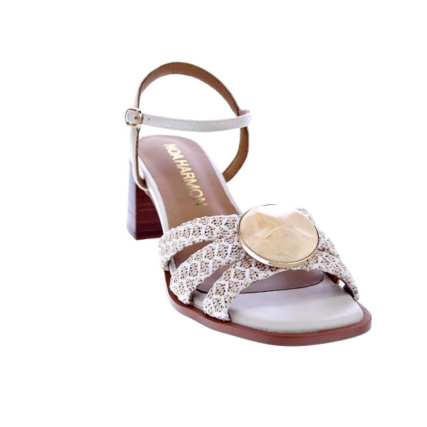 Sandalias Noa Harmon zapatos Mujer modelo Carmen Beige Hebillas