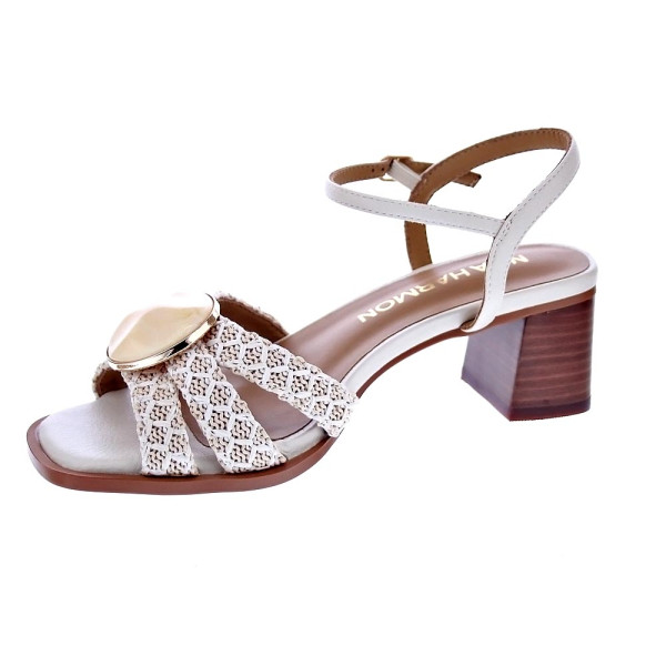 Sandalias Noa Harmon zapatos Mujer modelo Carmen Beige Hebillas