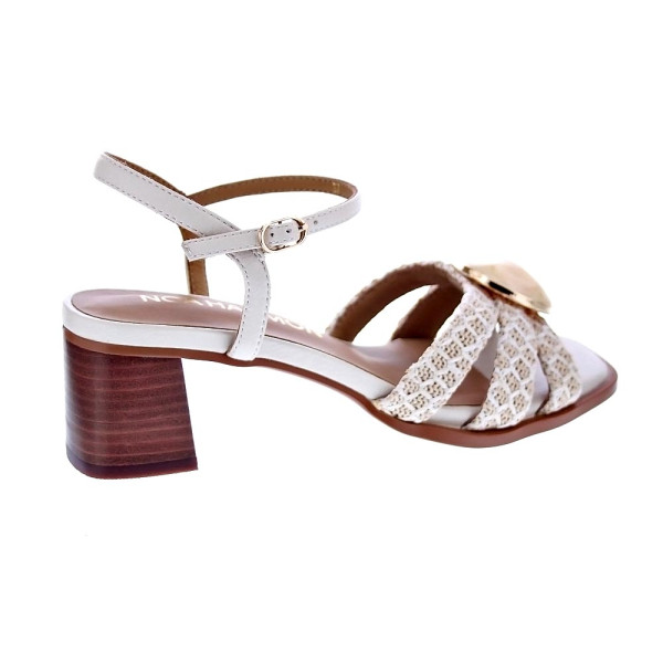 Sandalias Noa Harmon zapatos Mujer modelo Carmen Beige Hebillas