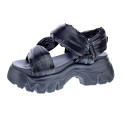 Sandalias Replay zapatos Mujer modelo Juyce Paddy Negro Velcro