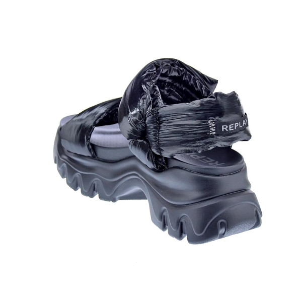 Sandalias Replay zapatos Mujer modelo Juyce Paddy Negro Velcro