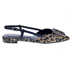 Sandalias Tamaris zapatos Mujer modelo 29403 Negro Hebilla