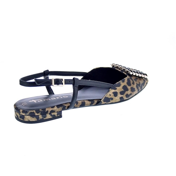 Sandalias Tamaris zapatos Mujer modelo 29403 Negro Hebilla