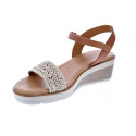 Sandalias Mtng zapatos Mujer modelo Mariella Marrón Hebillas