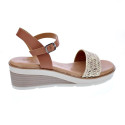 Sandalias Mtng zapatos Mujer modelo Mariella Marrón Hebillas