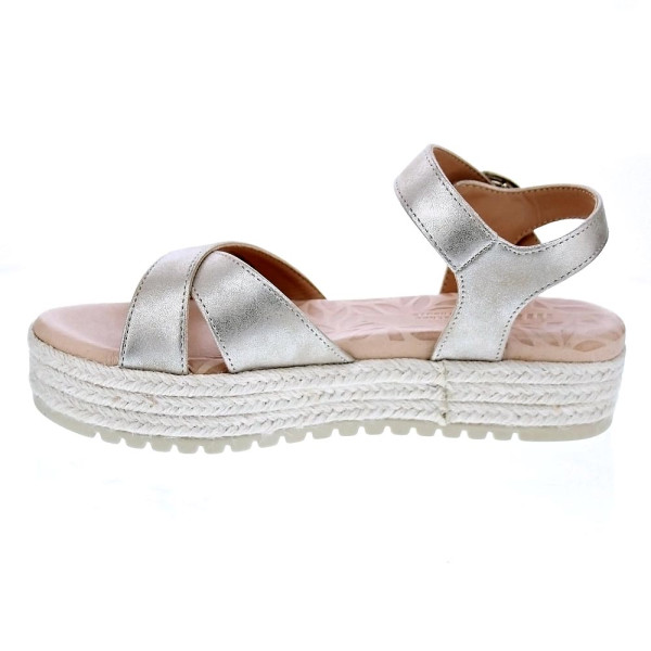 Sandalias Mtng zapatos Mujer modelo Amelie Oro Hebilla