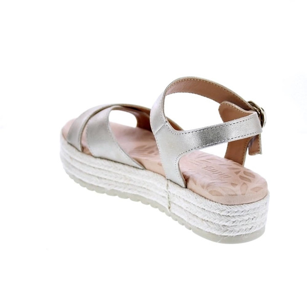 Sandalias Mtng zapatos Mujer modelo Amelie Oro Hebilla