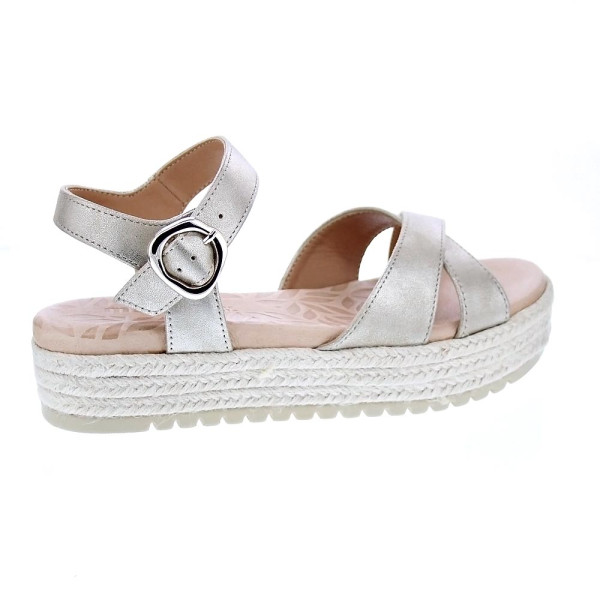 Sandalias Mtng zapatos Mujer modelo Amelie Oro Hebilla