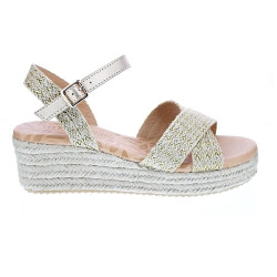 Sandalias Mtng zapatos Mujer modelo Lita Beige 