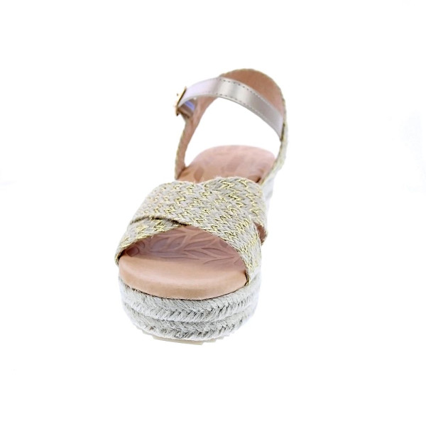 Sandalias Mtng zapatos Mujer modelo Lita Beige 