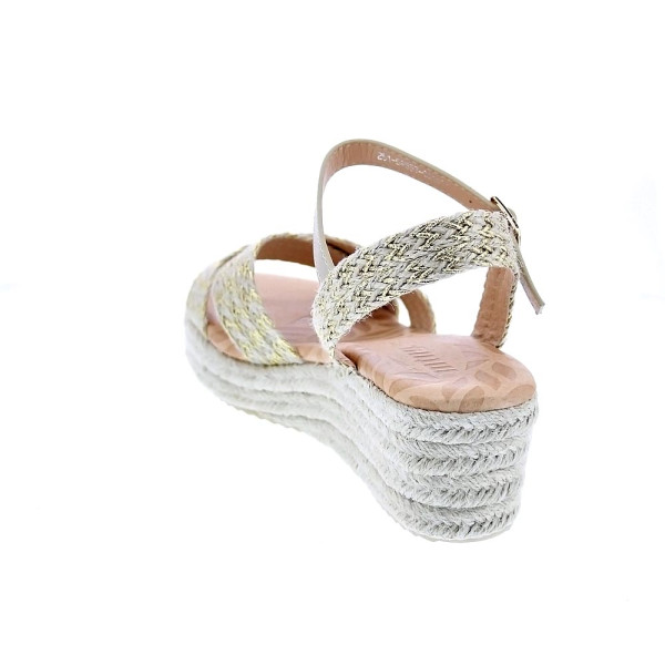 Sandalias Mtng zapatos Mujer modelo Lita Beige 