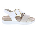Sandalias Imac zapatos Mujer modelo 758040 Blanco Velcro