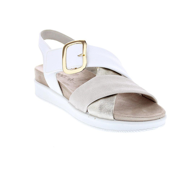 Sandalias Imac zapatos Mujer modelo 758040 Blanco Velcro