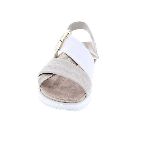 Sandalias Imac zapatos Mujer modelo 758040 Blanco Velcro