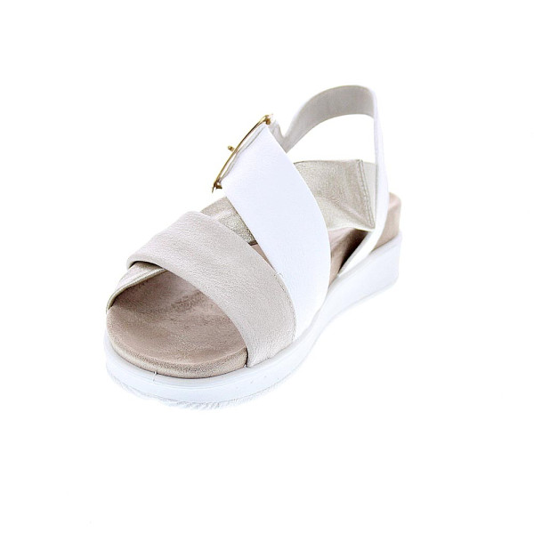 Sandalias Imac zapatos Mujer modelo 758040 Blanco Velcro