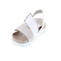 Sandalias Imac zapatos Mujer modelo 758040 Blanco Velcro