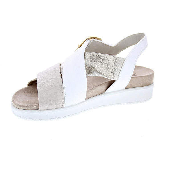 Sandalias Imac zapatos Mujer modelo 758040 Blanco Velcro