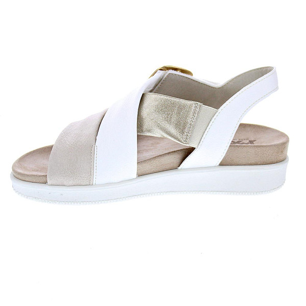Sandalias Imac zapatos Mujer modelo 758040 Blanco Velcro