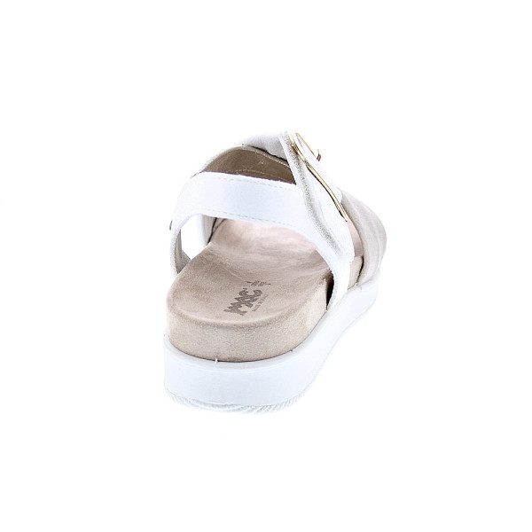 Sandalias Imac zapatos Mujer modelo 758040 Blanco Velcro