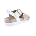 Sandalias Imac zapatos Mujer modelo 758040 Blanco Velcro