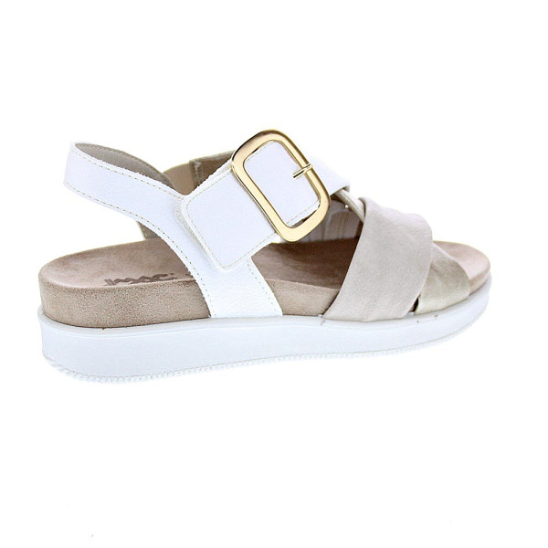 Sandalias Imac zapatos Mujer modelo 758040 Blanco Velcro