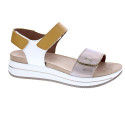 Sandalias Igi zapatos Mujer modelo 7675455 Beige Velcro