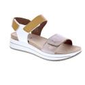 Sandalias Igi zapatos Mujer modelo 7675455 Beige Velcro