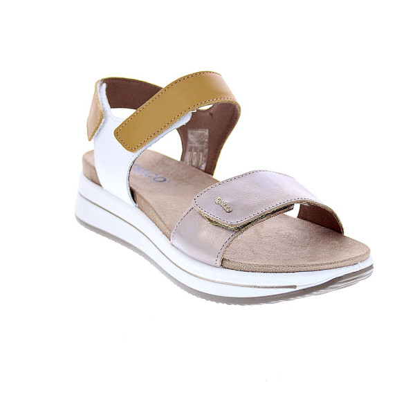 Sandalias Igi zapatos Mujer modelo 7675455 Beige Velcro