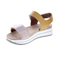Sandalias Igi zapatos Mujer modelo 7675455 Beige Velcro
