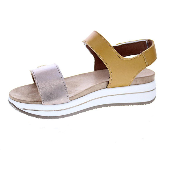 Sandalias Igi zapatos Mujer modelo 7675455 Beige Velcro