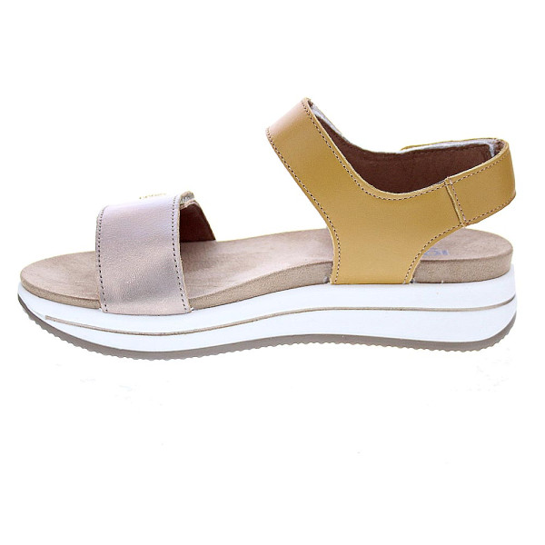 Sandalias Igi zapatos Mujer modelo 7675455 Beige Velcro