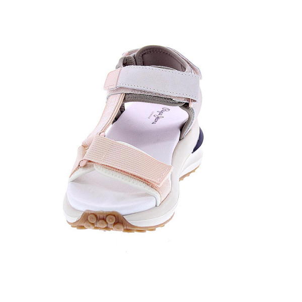 Sandalias Pepe Jeans zapatos Mujer modelo Winslove Sport Gris Velcro