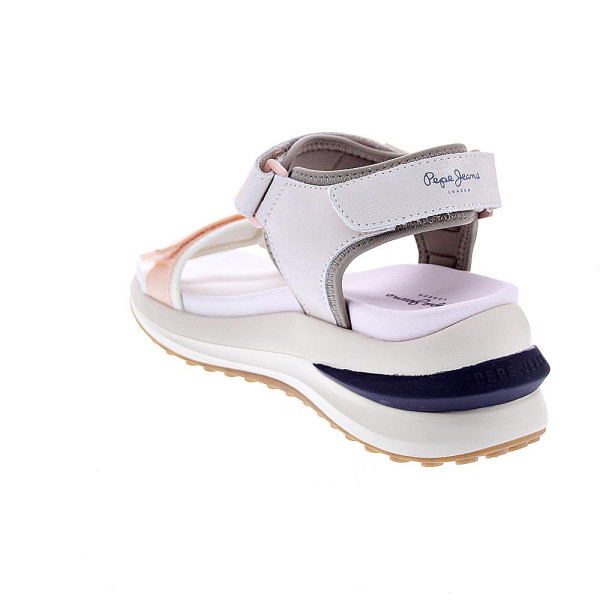 Sandalias Pepe Jeans zapatos Mujer modelo Winslove Sport Gris Velcro
