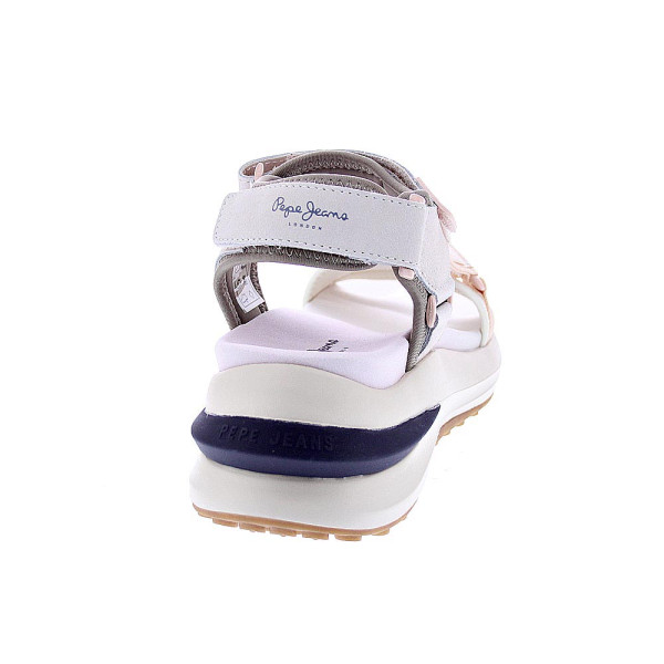 Sandalias Pepe Jeans zapatos Mujer modelo Winslove Sport Gris Velcro