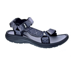 Sandalias Mtng zapatos Hombre modelo Solana Gris Velcro 2