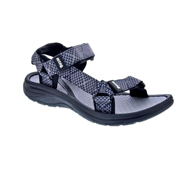 Sandalias Mtng zapatos Hombre modelo Solana Gris Velcro
