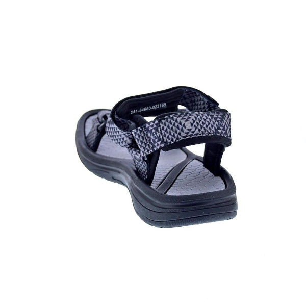 Sandalias Mtng zapatos Hombre modelo Solana Gris Velcro