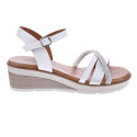 Sandalias Mtng zapatos Mujer modelo Mariella Blanco Hebillas