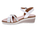 Sandalias Mtng zapatos Mujer modelo Mariella Blanco Hebillas
