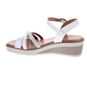 Sandalias Mtng zapatos Mujer modelo Mariella Blanco Hebillas