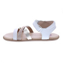 Sandalias Gioseppo zapatos Niña modelo Branford Blanco 
