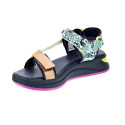 Sandalias Hoff zapatos Mujer modelo Tenos Negro Velcro