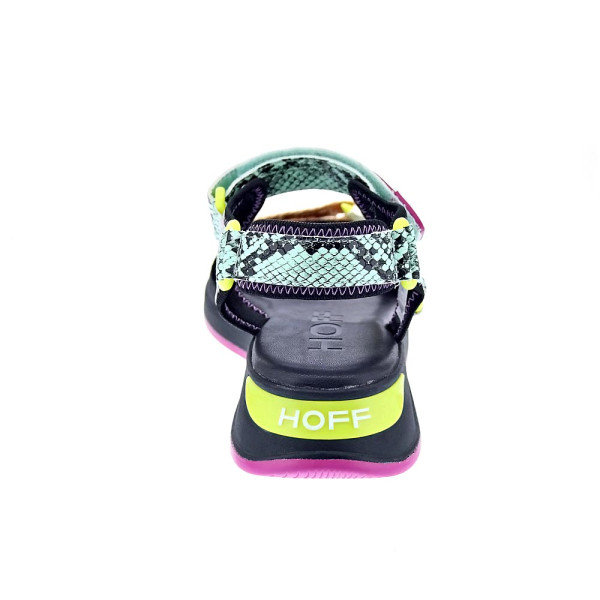 Sandalias Hoff zapatos Mujer modelo Tenos Negro Velcro