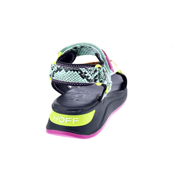 Sandalias Hoff zapatos Mujer modelo Tenos Negro Velcro