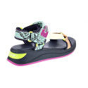 Sandalias Hoff zapatos Mujer modelo Tenos Negro Velcro