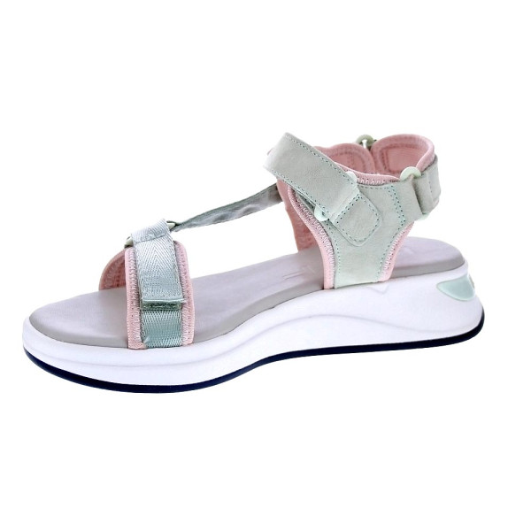 Sandalias Hoff zapatos Mujer modelo Barrow Verde Velcro