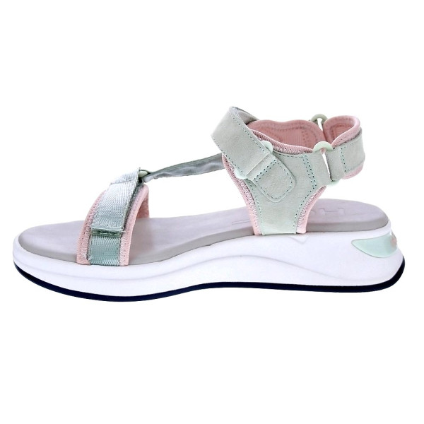 Sandalias Hoff zapatos Mujer modelo Barrow Verde Velcro